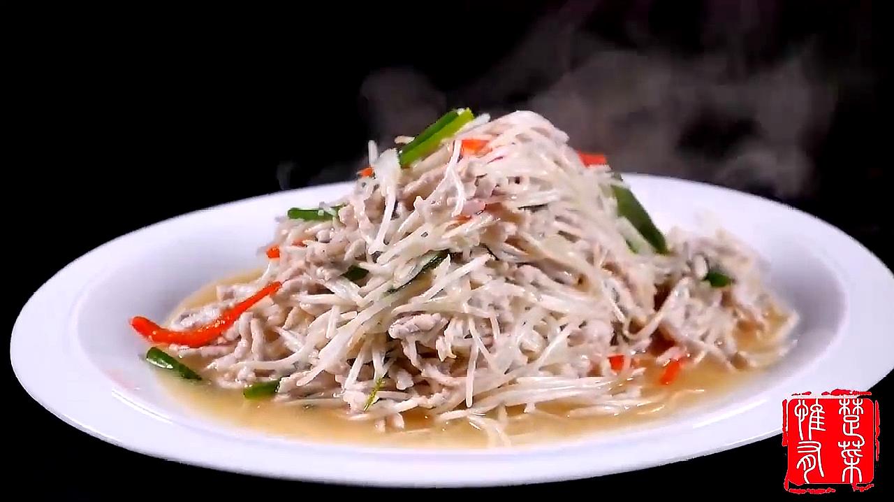 大厨美食秘籍,豆芽炒肉的好吃做法推荐,这样做味道更上一层楼