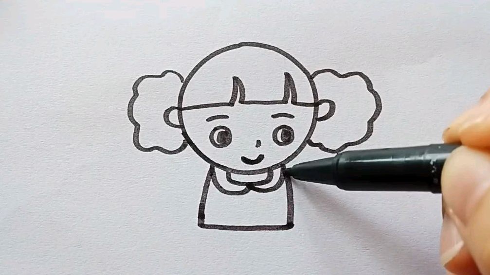 圆圈创意画怎么画