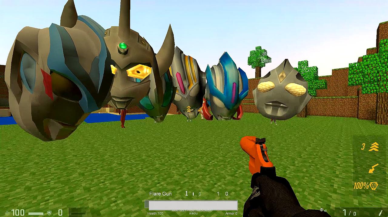 小鹿游戏:《我的世界》之奥特曼的精彩集合(第2期)