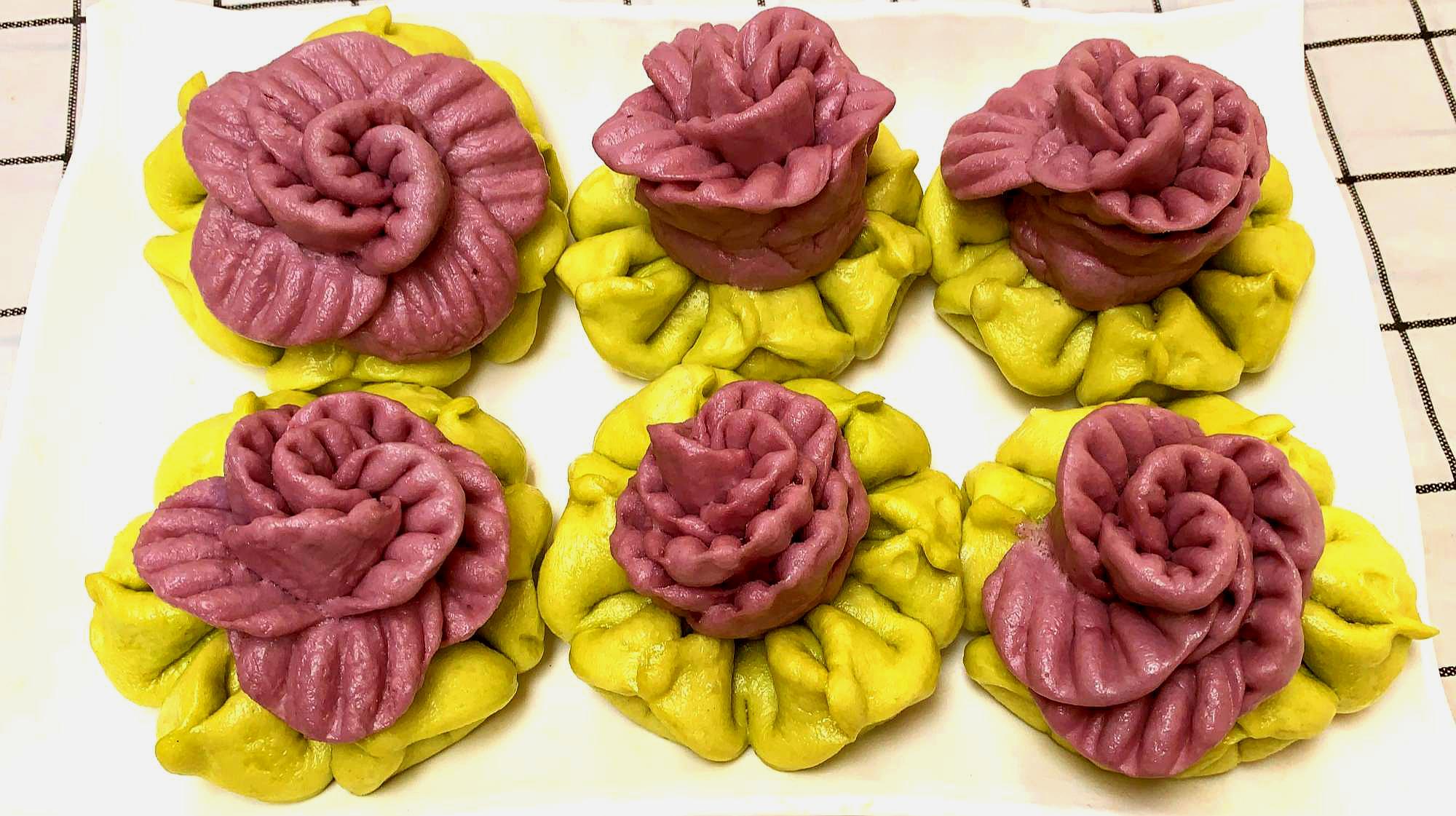 在家如何做花式花卷