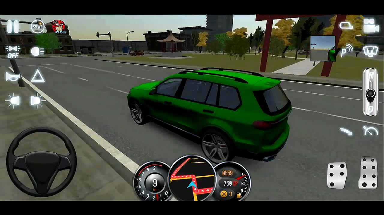 好看视频-模拟驾驶摩托车惊险赛道行驶小游戏 服务升级 6模拟驾驶汽车