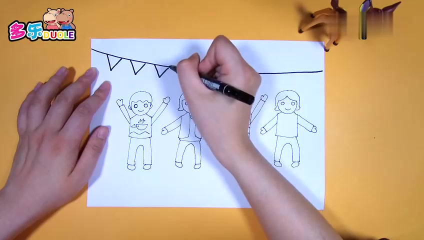六一儿童节的画怎么画