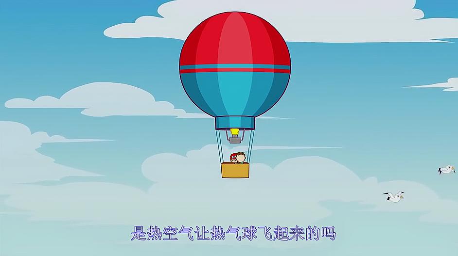 《旺仔全知道》物理篇:为什么热气球可以飞?