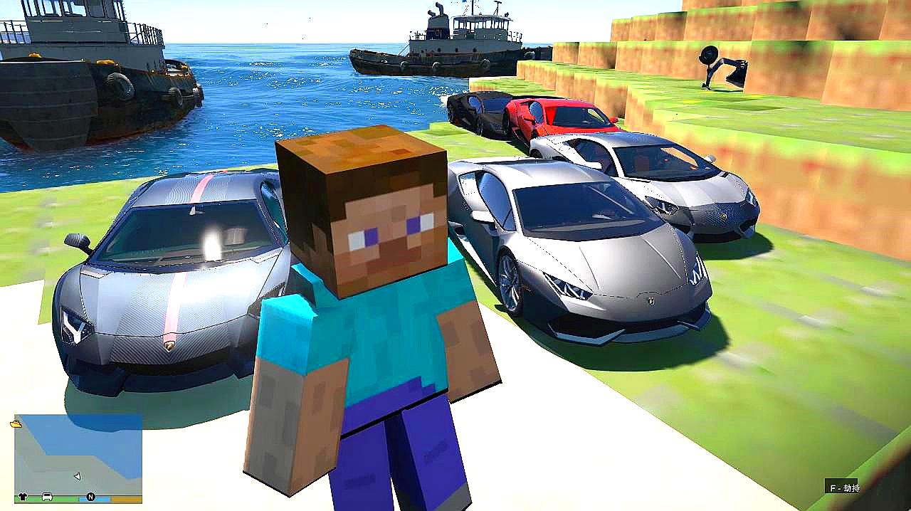 游画热游解说:《侠盗猎车手5》之兰博基尼的精彩视频集锦(一)