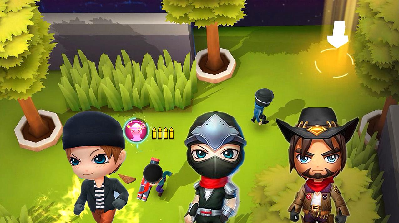 逃跑吧少年,逃生者机智的从追捕者手中逃了出来成功逃出生天