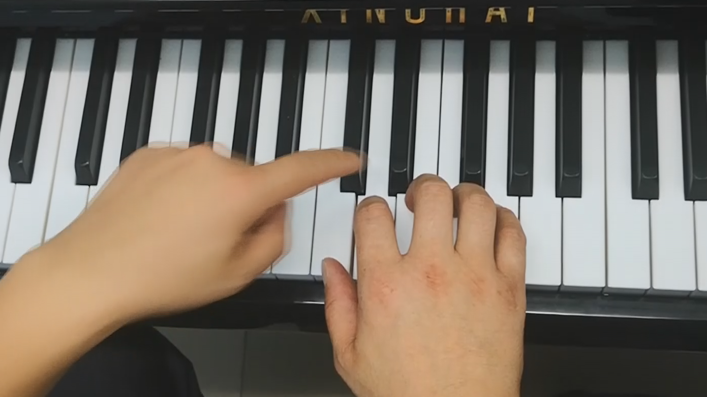 弹钢琴的指法技巧