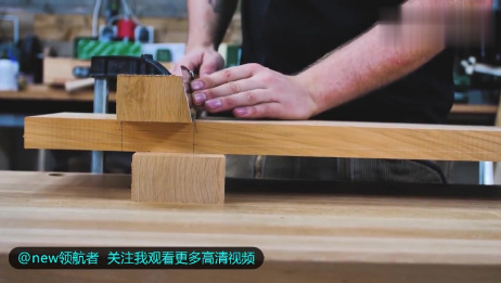 木工作品 看老外diy一把长板凳的制作过程 爱言情 爱生活爱言情