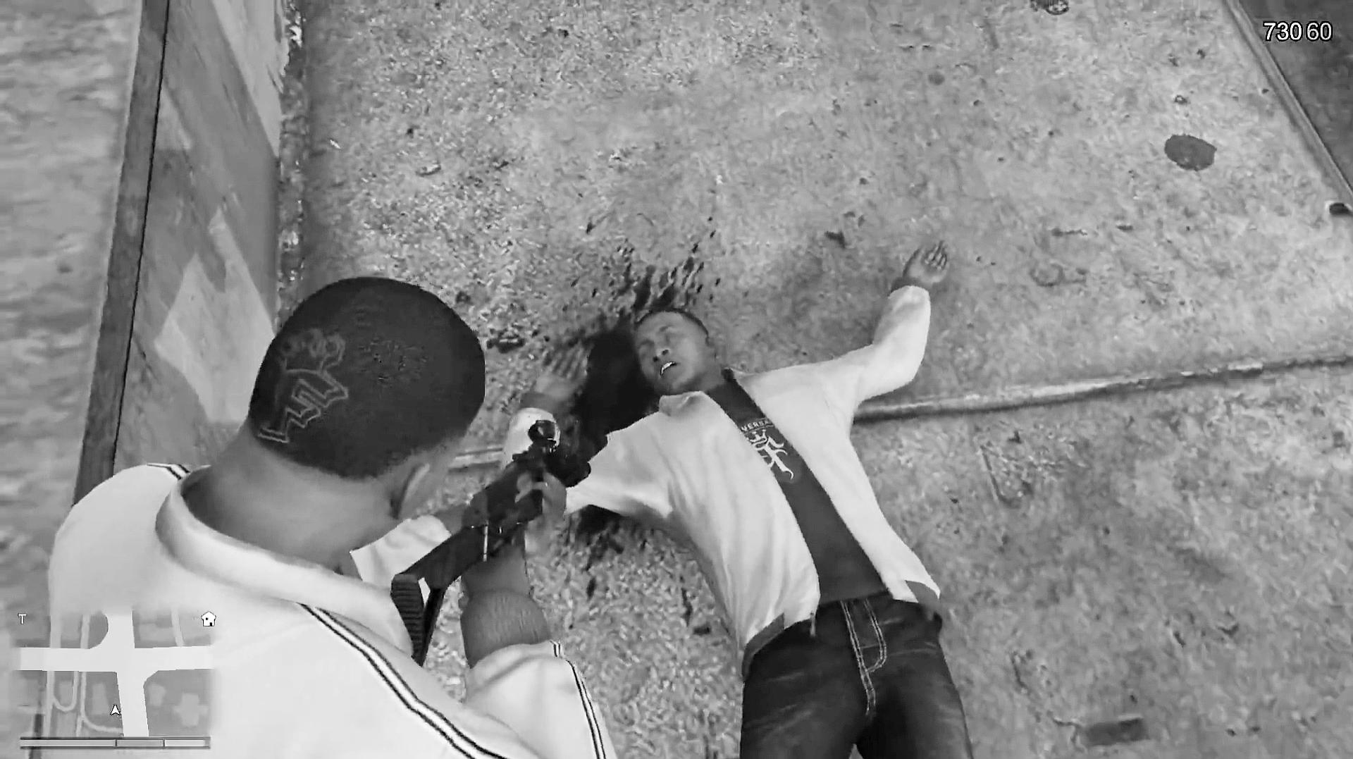 gta5:富兰克林随机撞倒一位路人,发现竟然是自己的双胞胎兄弟