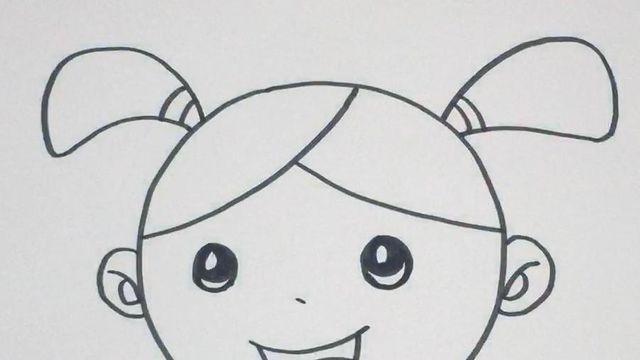 笑脸简笔画怎么画?