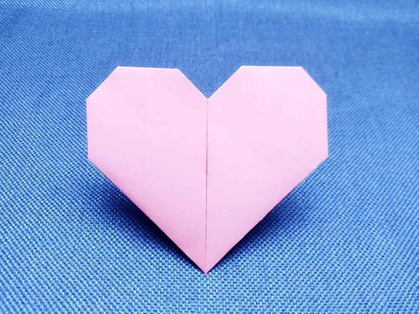 简单爱心折纸简单制作