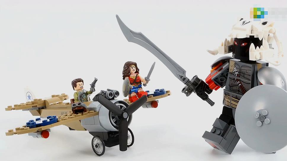 乐高lego dc超级英雄 76075 神奇女侠 勇士之战