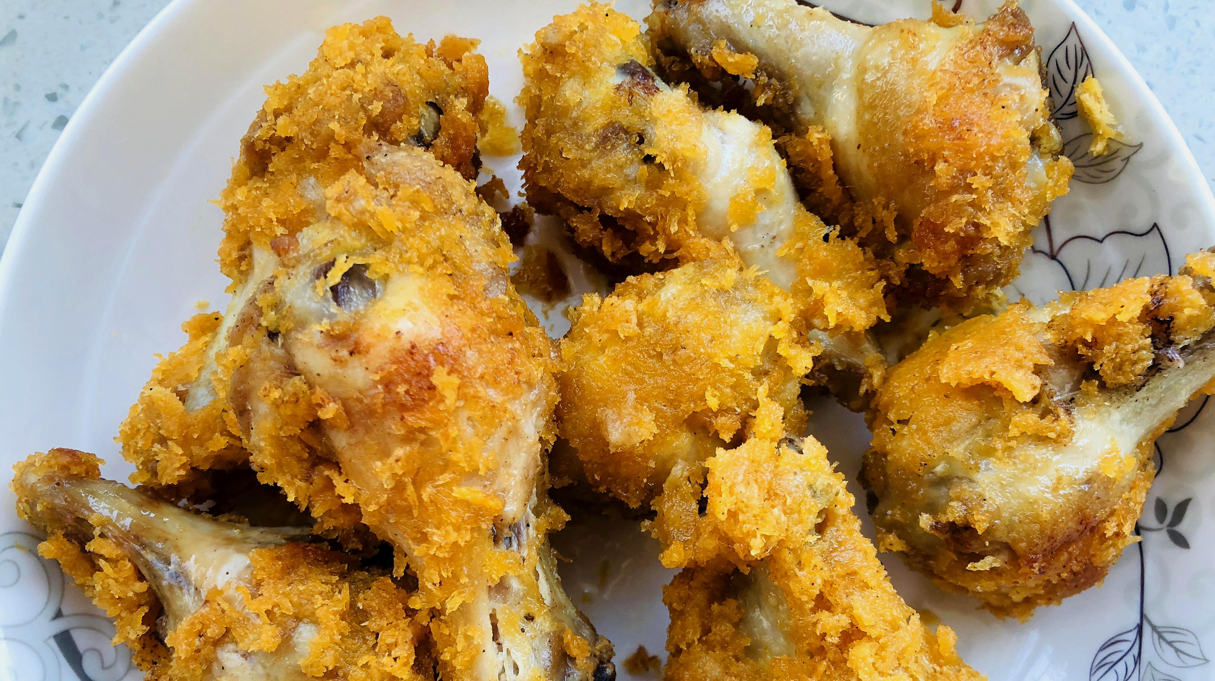 脆皮鸡翅根,教大家在家这样做,香脆酥口,制作简单又好吃