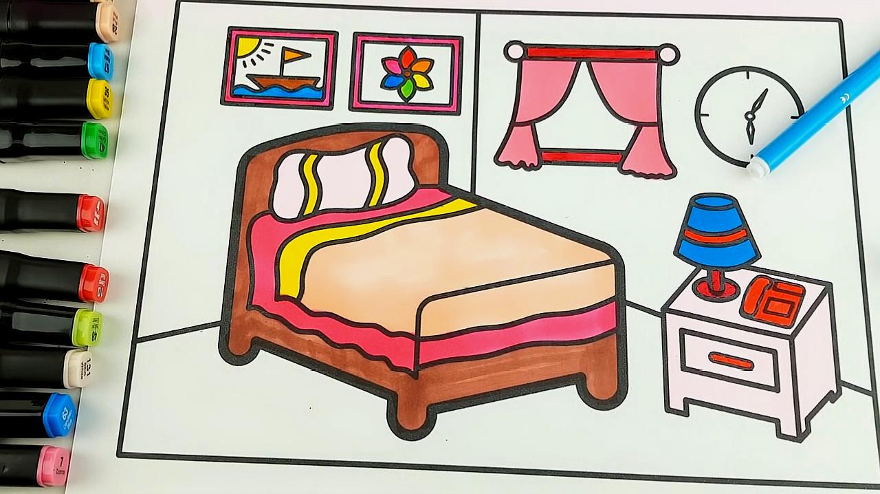 服务升级 3可爱小床的画法  01:23  来源:好看视频-生活简笔画大全