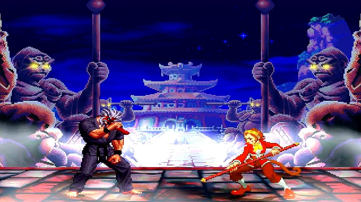 游戏猿:动作冒险类游戏《拳皇2002um》之坂崎琢磨的视频集锦