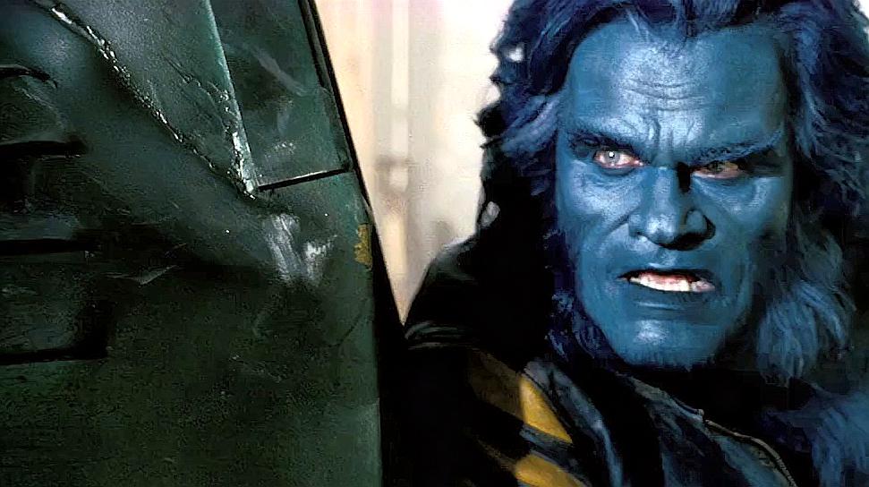 x战警3:看到地上的针头,狼叔野兽眼神交流,这下有的看了!