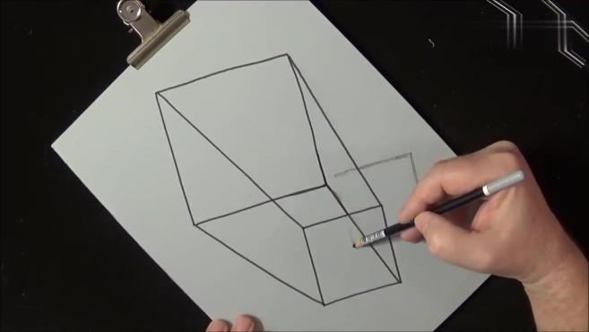 正方体怎么画?