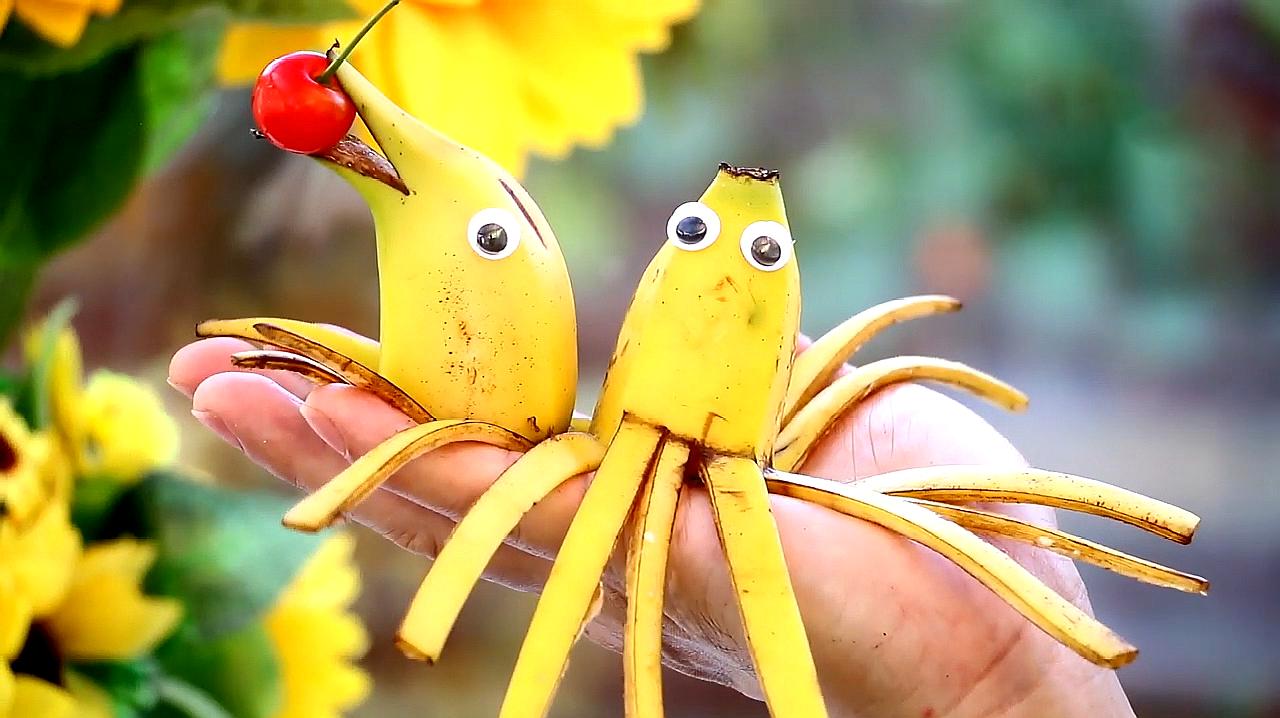 如何用水果制作出小动物?