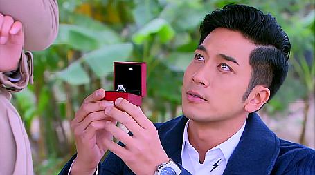 韩铭在相思树下单膝下跪,向着心里唯一爱着的女人求婚,太浪漫了