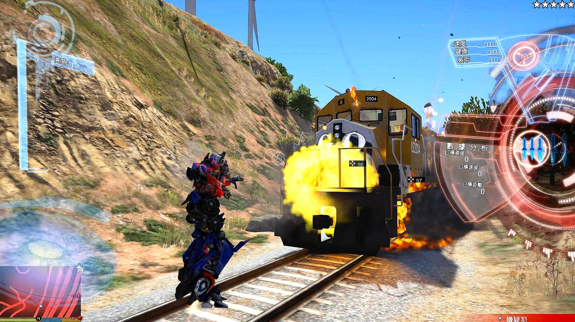 gta5变形金刚mod,玩害了