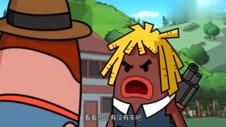 搞笑吃鸡动画:香肠小队,真的也太倒霉了,居然还四打二输了呢