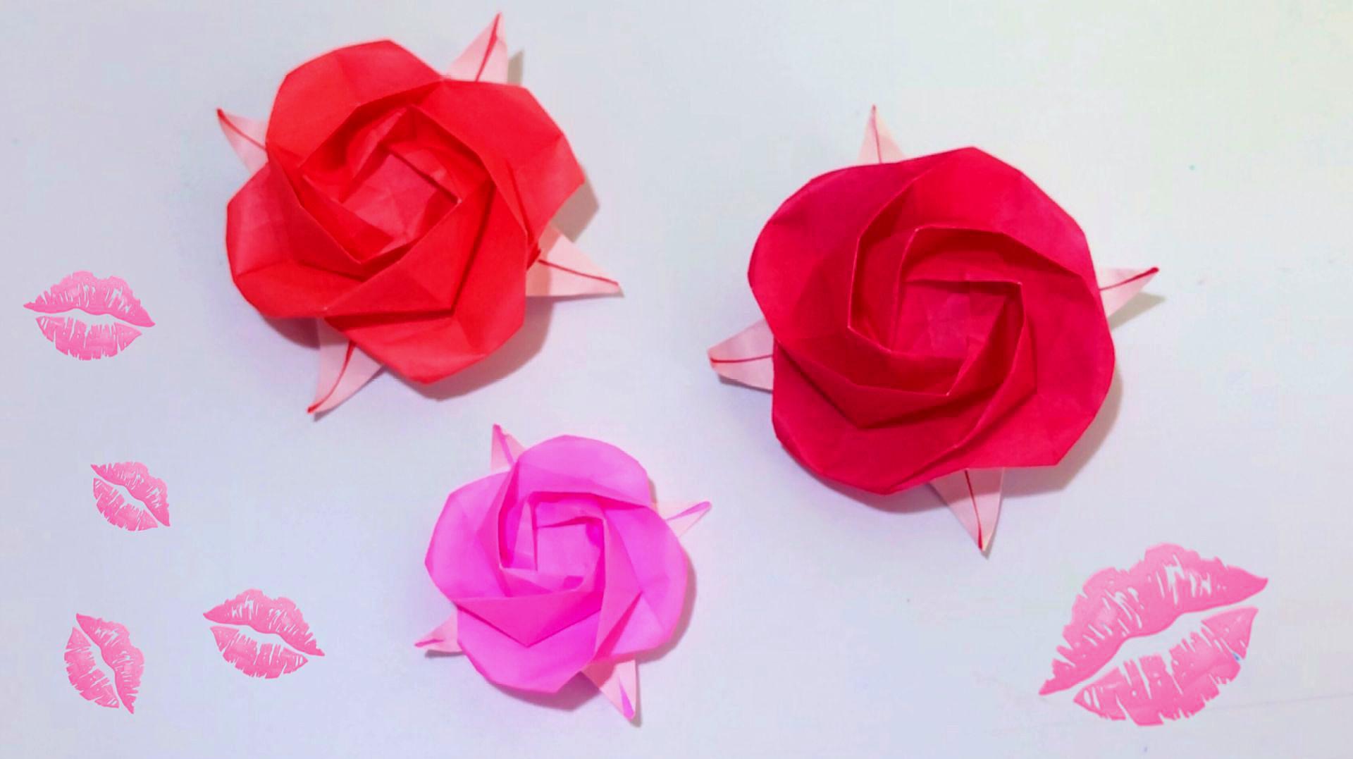 花朵怎么折好看