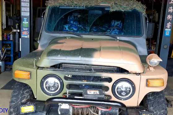 二手军用吉普车退役车 百度