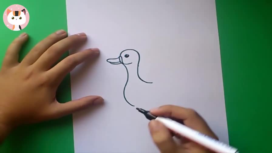鸭子怎么画好看