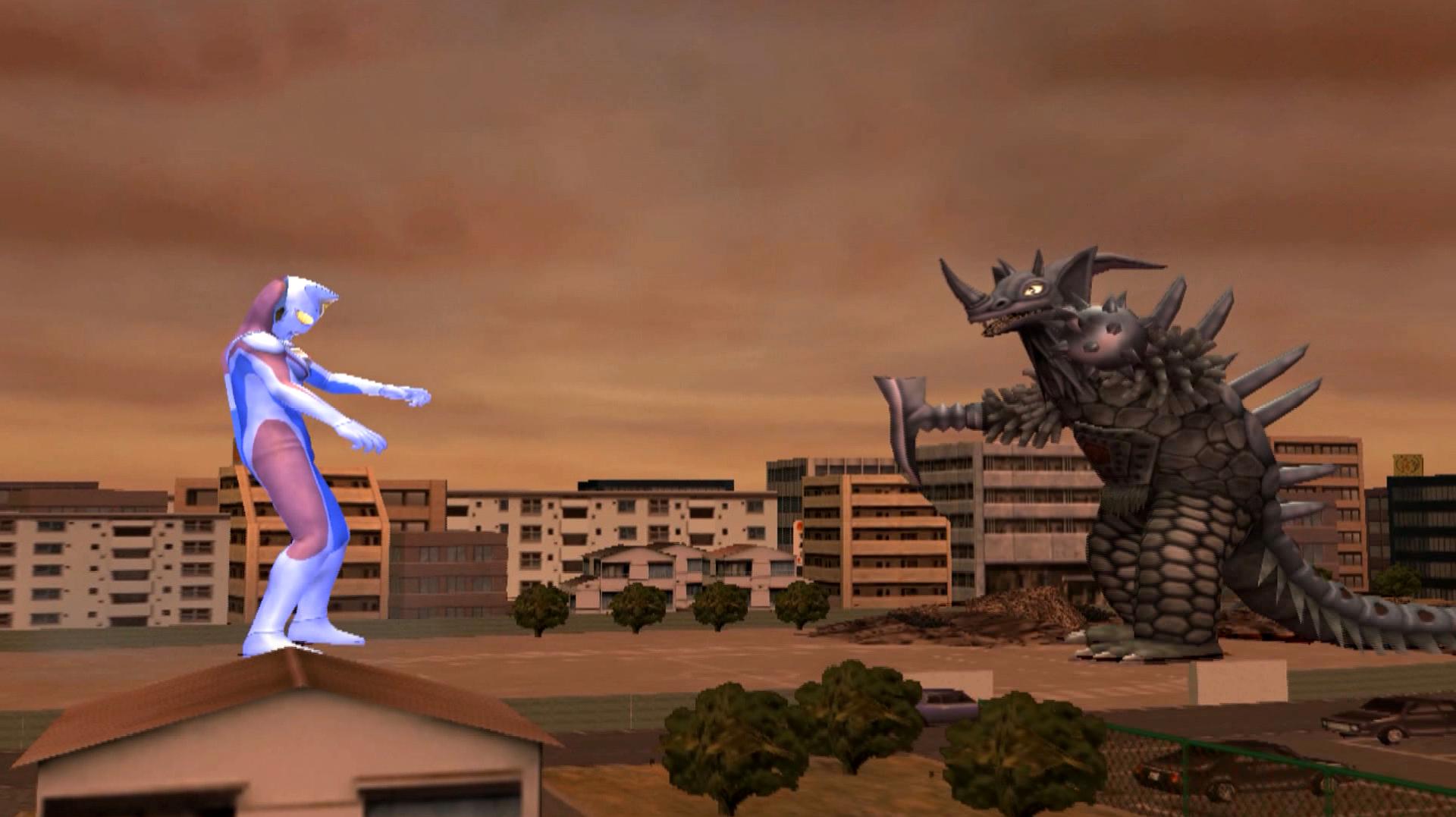 4奥特曼格斗进化,巴尔坦星人将艾斯杀手踢倒后又用技能进行攻击  01