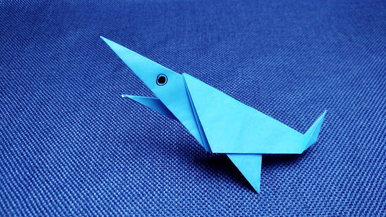 炫酷的折纸鲨鱼,简单易懂快来学