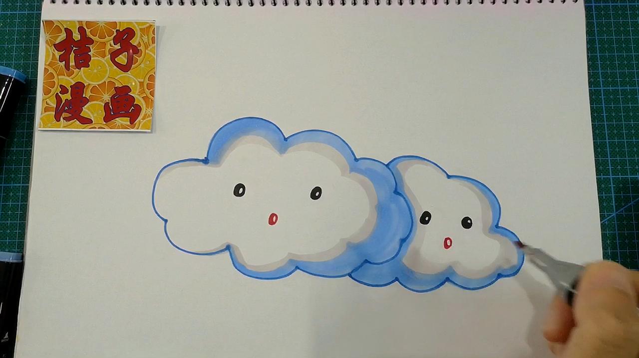 02:35  来源:好看视频-两分钟简笔画,画一朵可爱的白云,呀要下雨了
