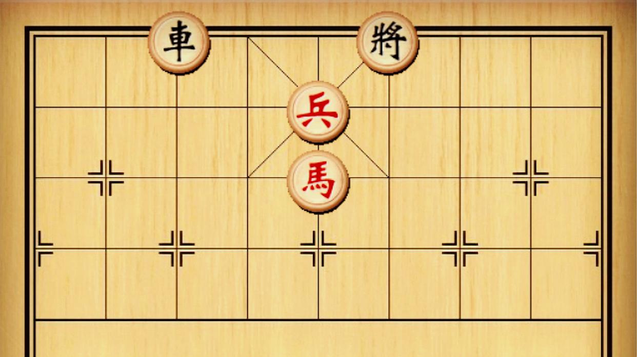 中国象棋:兵马巧胜车双卒,按正常思维走,估计挠破头皮都没用!