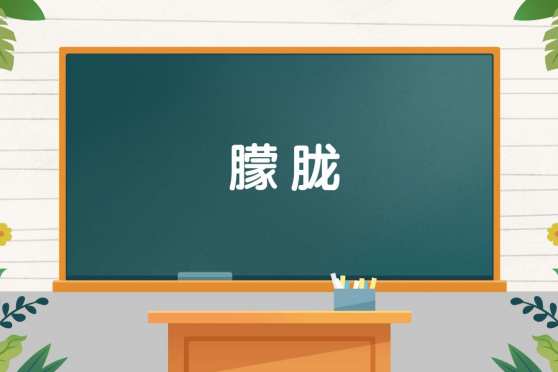 朦胧的拼音 百度