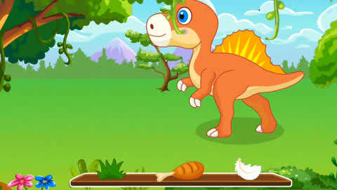 恐龙世界亲子益智小游戏