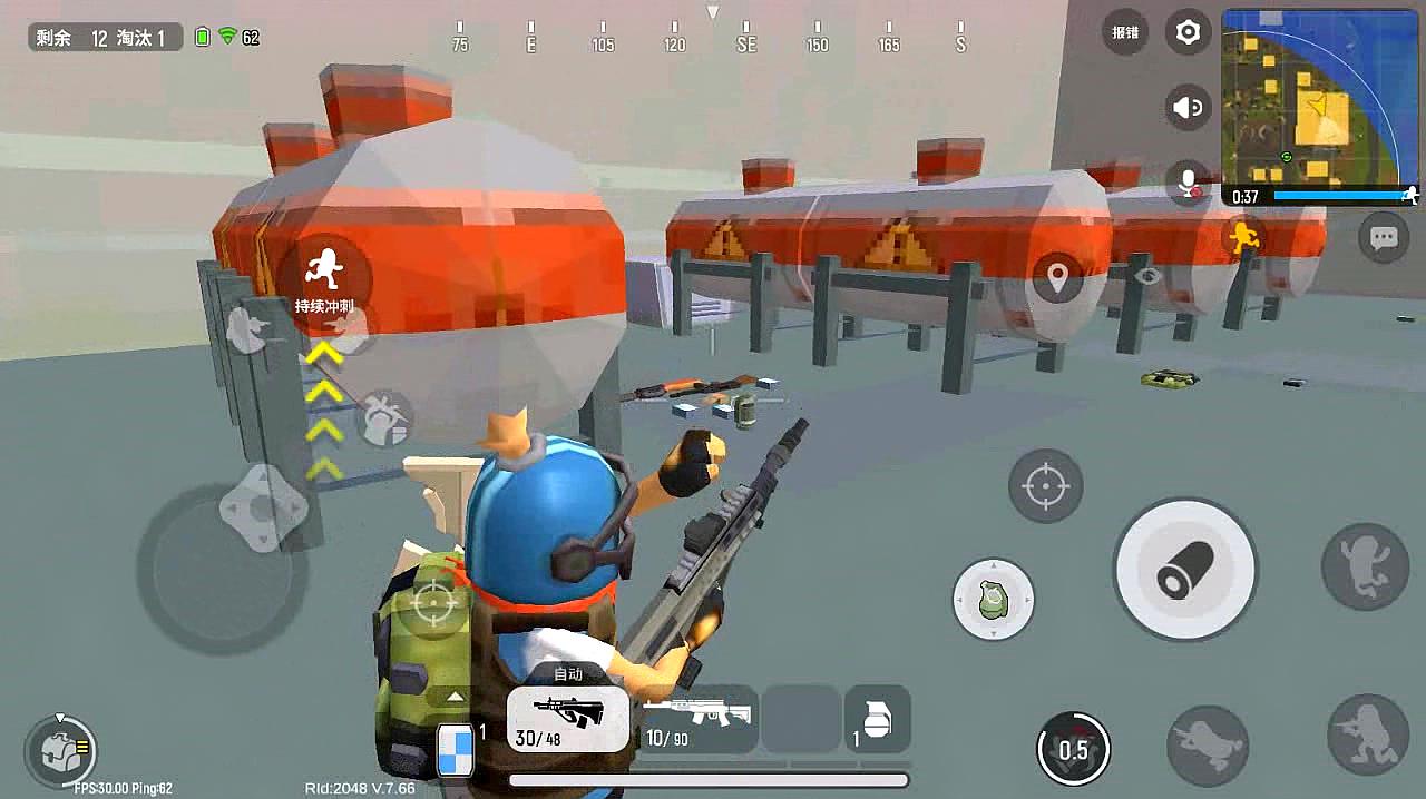 香肠派对先行服 称霸机场轻松吃鸡