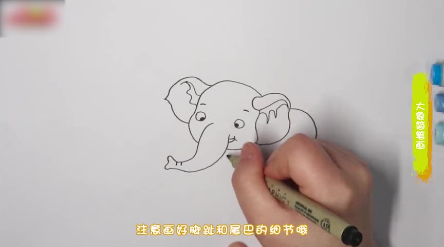简单漂亮的动物简笔画怎么画?
