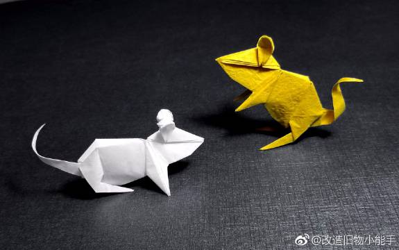 教你如何用一张纸折出可爱的小动物