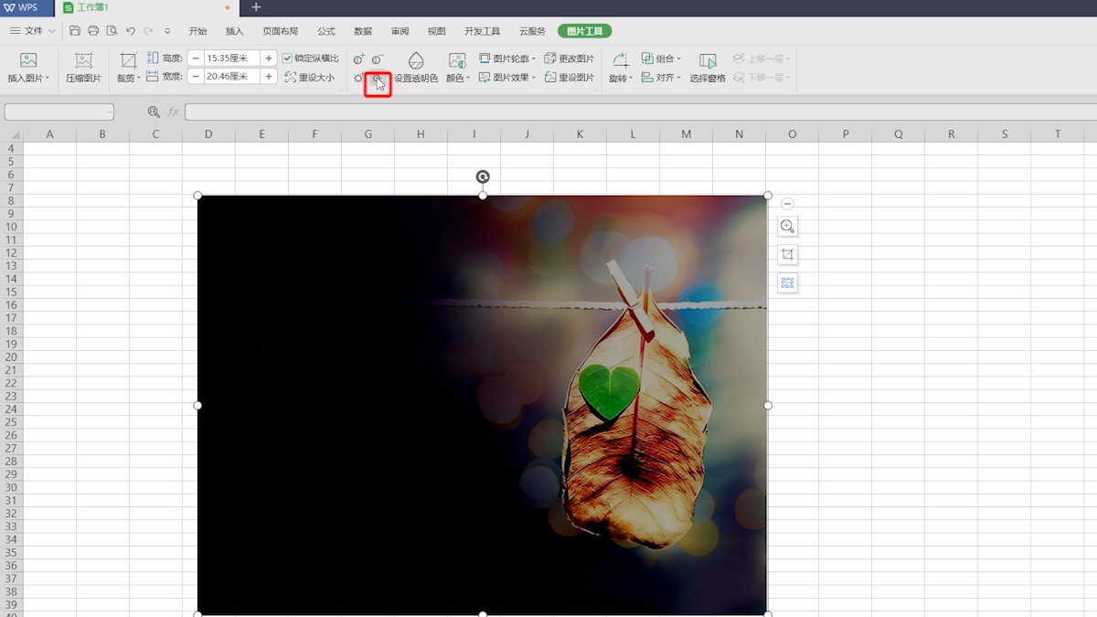 wps中如何调节图片的亮度和对比度