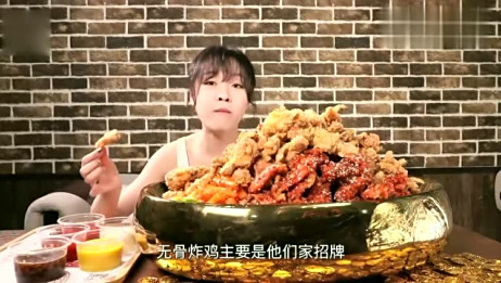 吃播大胃王 Mini小姐姐又开始了 这么能吃还这么瘦 爱言情
