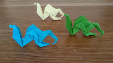 折纸大全:骆驼制作教程
