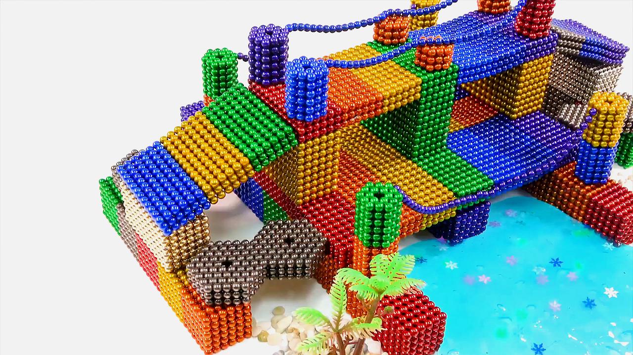 磁力球怎么做模型