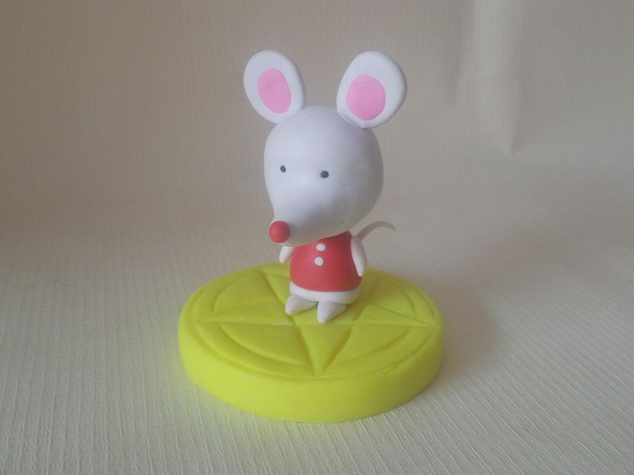 老鼠粘土怎么做?