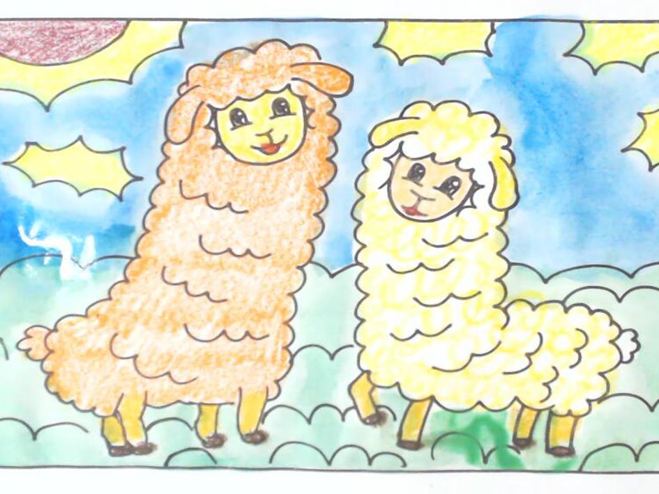 羊驼简笔画怎么画