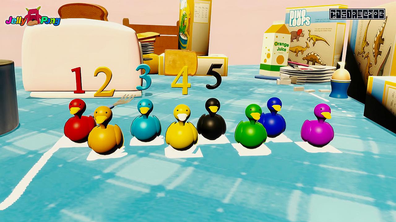 "宝宝益智教育"之早教视频:学习颜色和数字