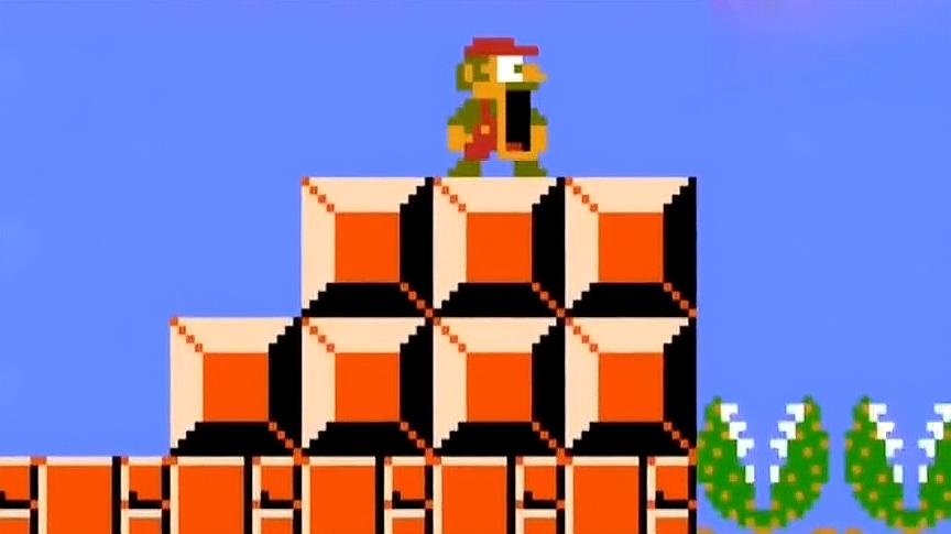 超级玛丽:马里奥花式作死食人花,真的顽强