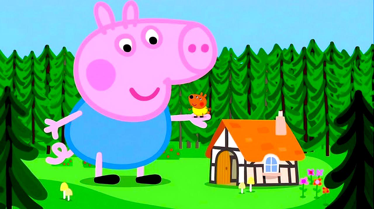 "开开猴玩具"之早教视频:小猪佩奇和乔治去野餐