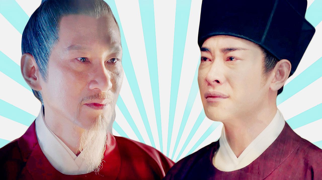 《鹤唳华亭》最令人感动就是罗晋和王劲松师生情了,看一遍哭一次