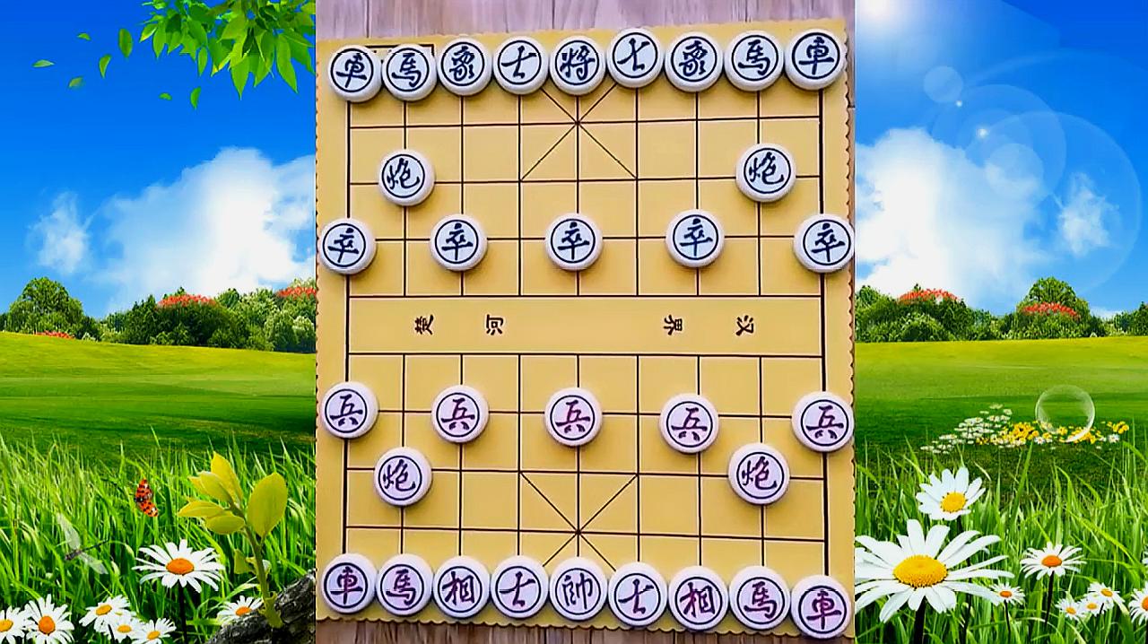 象棋:高手实战,经典弃马十三招,重炮快速绝杀!