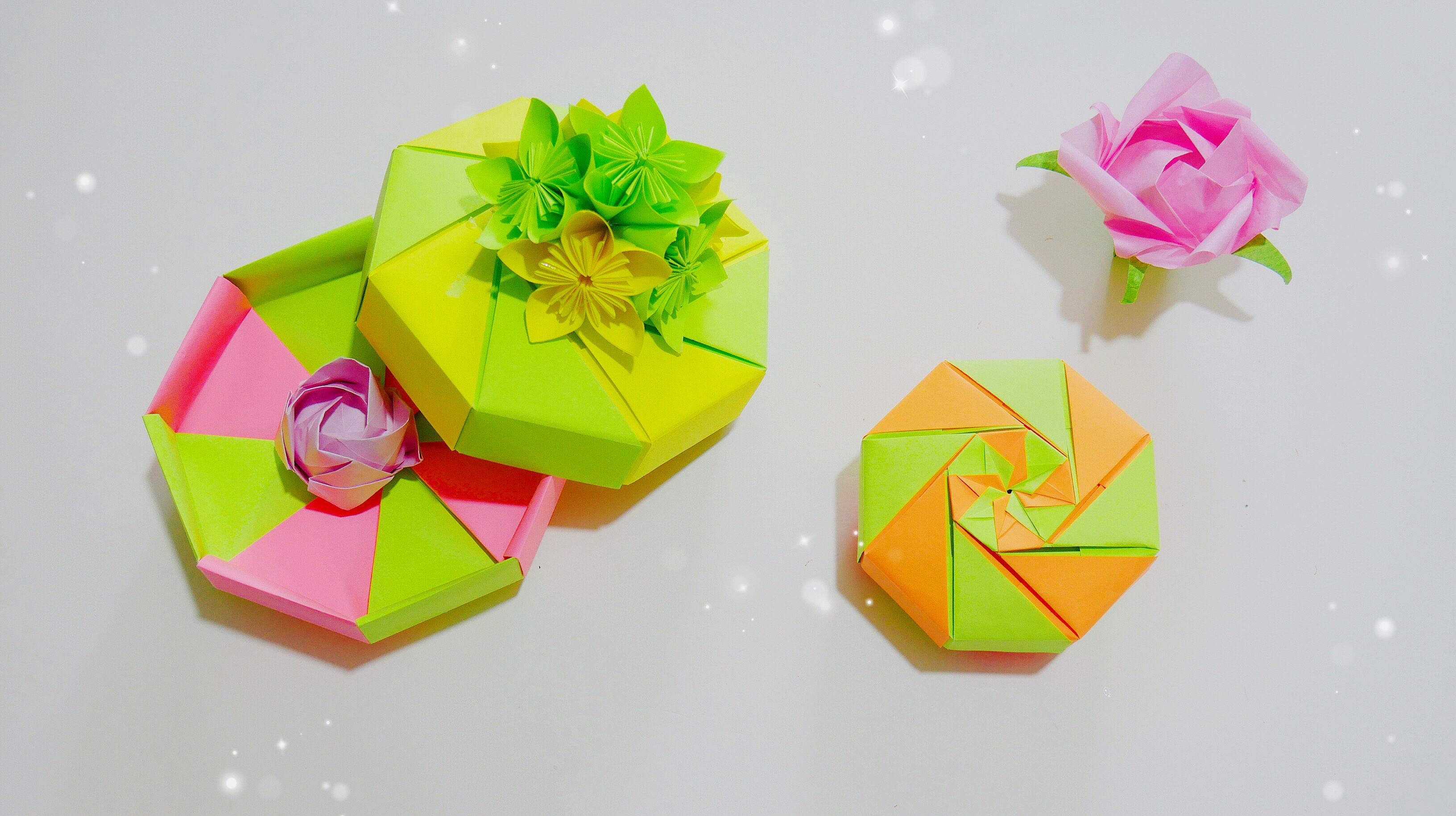 折纸礼物盒简单又漂亮图片