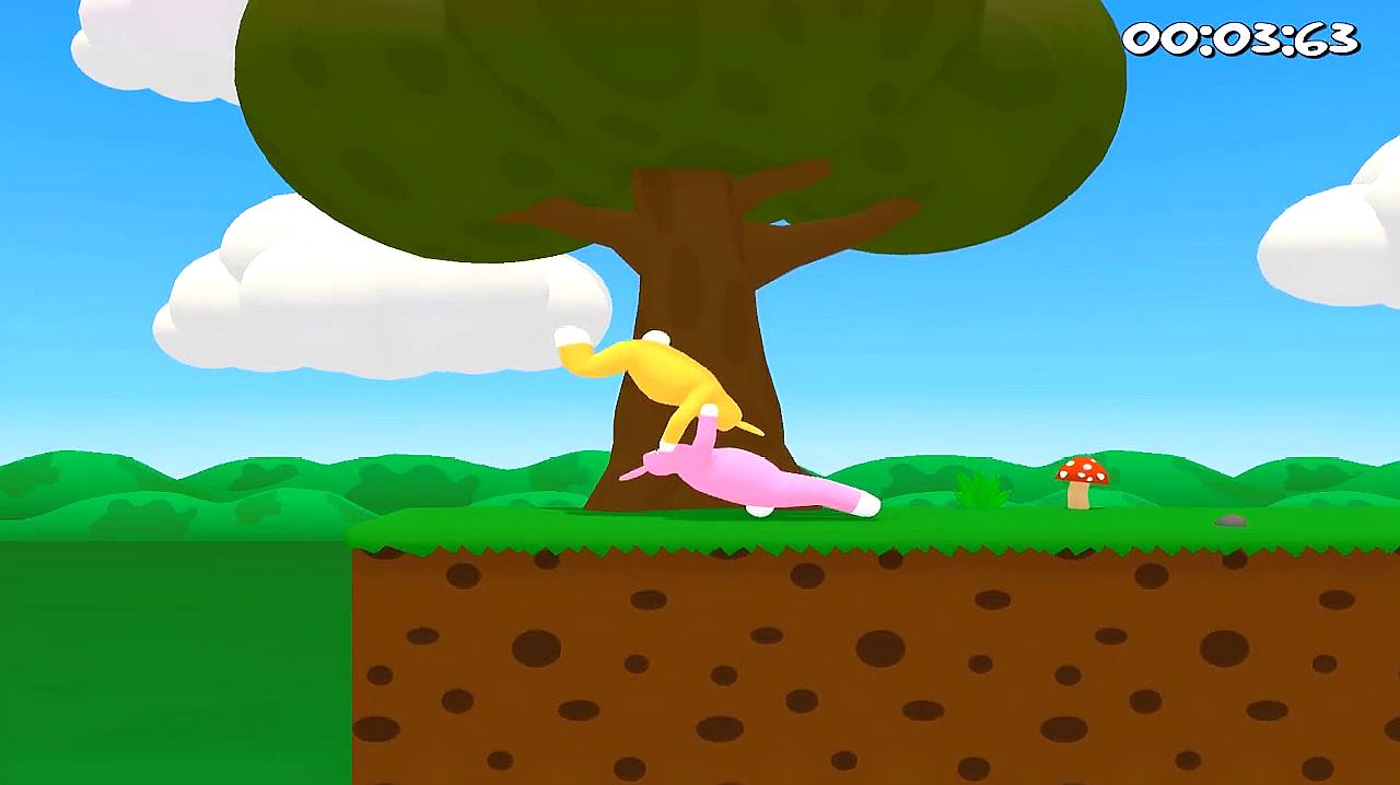 超级兔子人26:煎熬了这么久终于过关啦,果然合作才能胜利