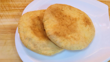 烙饼家常做法,酥香不腻,香鲜可口